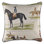 Housse et insert pour coussin équestre Jockey Horse