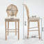Chaises de salle à manger de style champêtre-259686616