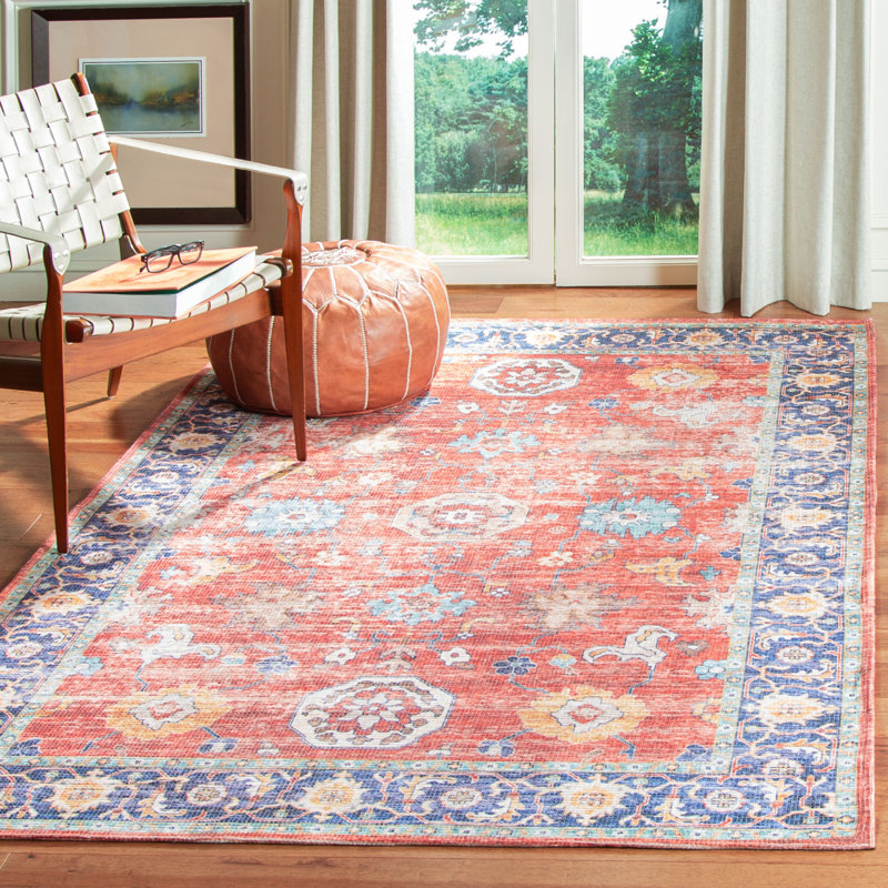 Joppatowne Performance Oriental Rug, Rectangle 5 pi x 8 pi