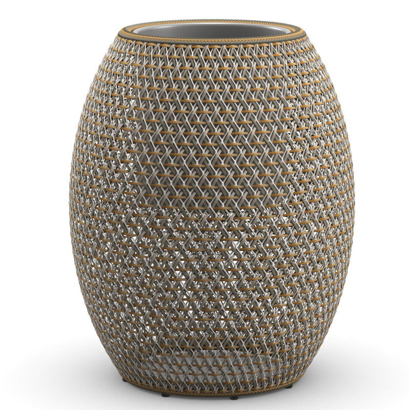 Dala Handmade Planter, Ibiza, 32.5" H x 30" W x 30" D