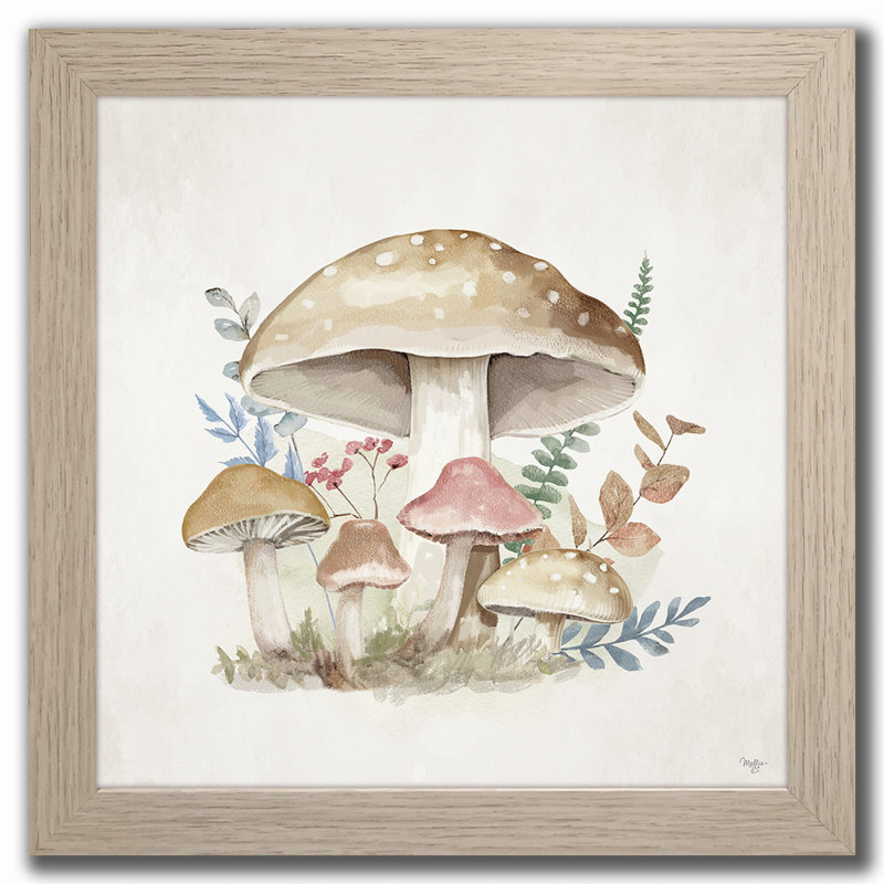 "Mushroom Haven I", art mural encadré