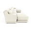 Beige à quatre places revêtu de chenille, avec coussin lombaire mobile, structure en bois, ergonomique, éponge et configuration flexible avec revêtement en chenille, forme, rembourrage résilient,-830696693
