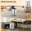 Poubelle de cuisine 2,6 gallons, poubelle en acier inoxydable-116094109
