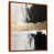 Brown Floater Framed