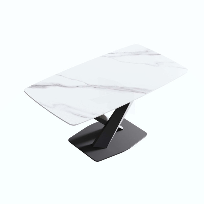Table de salle à manger Modern, Blanc