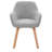 Daquaries 19'' H Upholstered Beech Armchair-1093262132