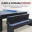 Hathaway Newport Stylish 7 Ft Multi Game Pool Table Combo with Dining Top and Ping Pong – Includes Benches for Home Storage and Accessories-52827219-35031375