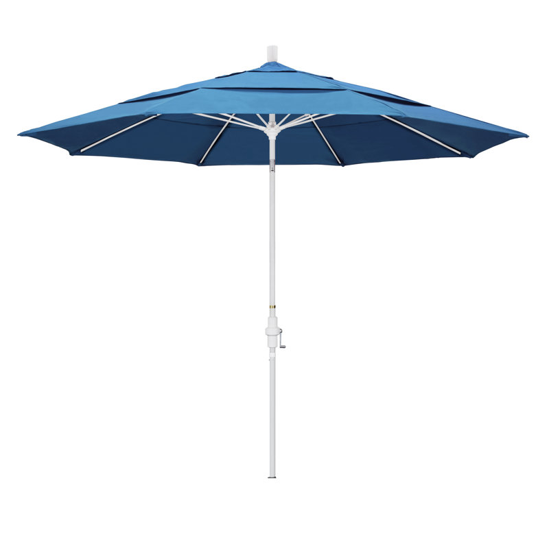 Parasol de marché 9 pi 2,5 po Mariyah, Toile Capri Performance