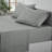 Lux Decor Collection Stripes Bed Sheets Microfiber Bedding Set with Fitted, Flat Sheet & Pillowcase-1713469937-1713469902
