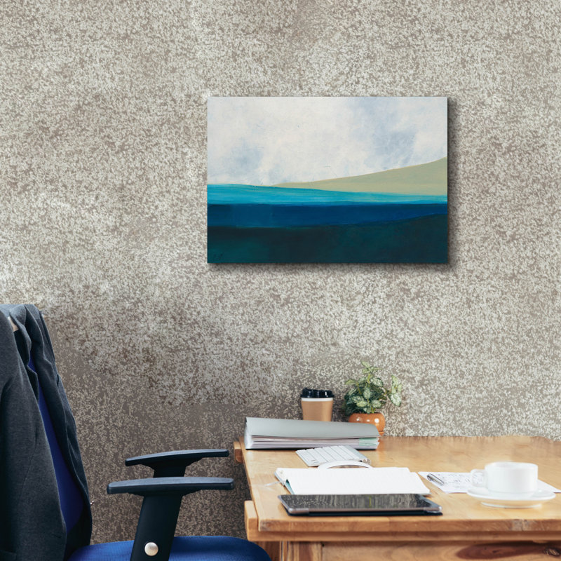 «Layered Earth 1» par Jan Weiss, H 18 po x l 26 po x P 0,75 po