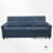 81.9" Convertible Sofa With Recliner-1385408966