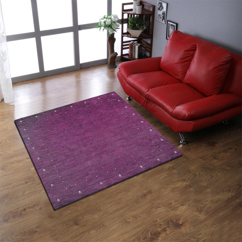 Tapis écologiques tissés à la main Albin, Carré 10pi