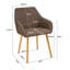 49.5cm H Upholstered Dining Chairs With Wooden Legs-388857034-392246011