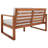50.31'' Wide Acacia Loveseat with Cushions-387890861