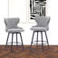 Tabouret de comptoir 25,6 po Gozdon-271765737