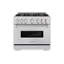 ZLINE 36” Classic Gas Range w/ 6 Burner Cooktop & Convection Oven in Stainless Steel