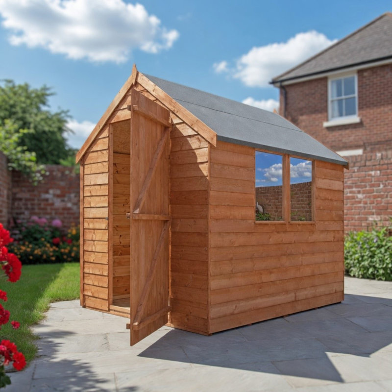 5 ft. W x 7 ft. D Garden Shed