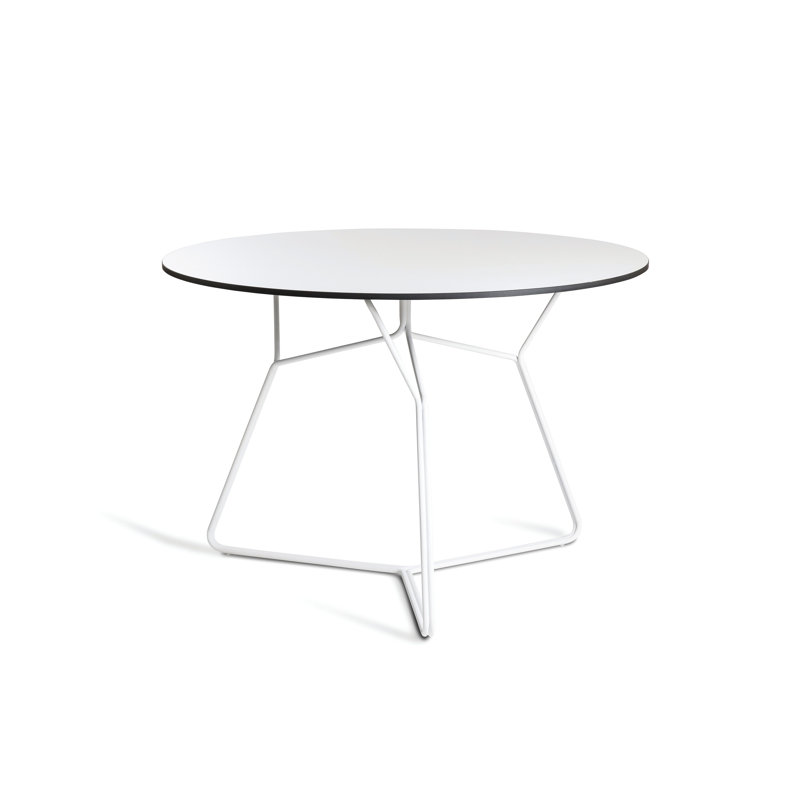 Serac Dining Table, Ceramic Gray