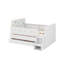 Lit double avec DEL, tiroirs de rangement-1294505226