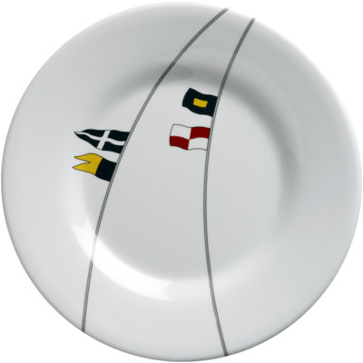 Ensemble d'assiettes à dessert 6 pièces en mélamine - Regata