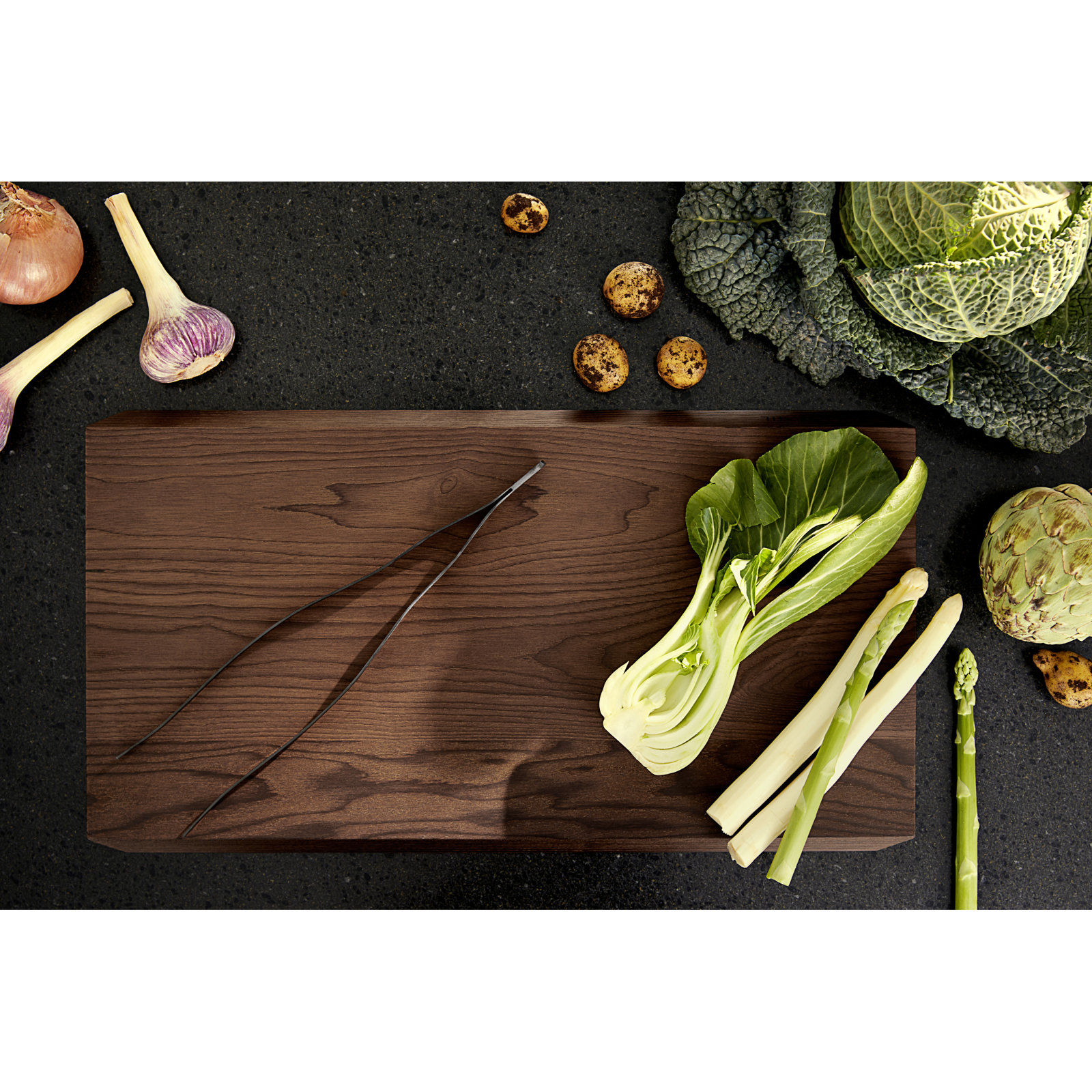 RÅ Ash Wood Cutting Board, 11" W x 20.1" L