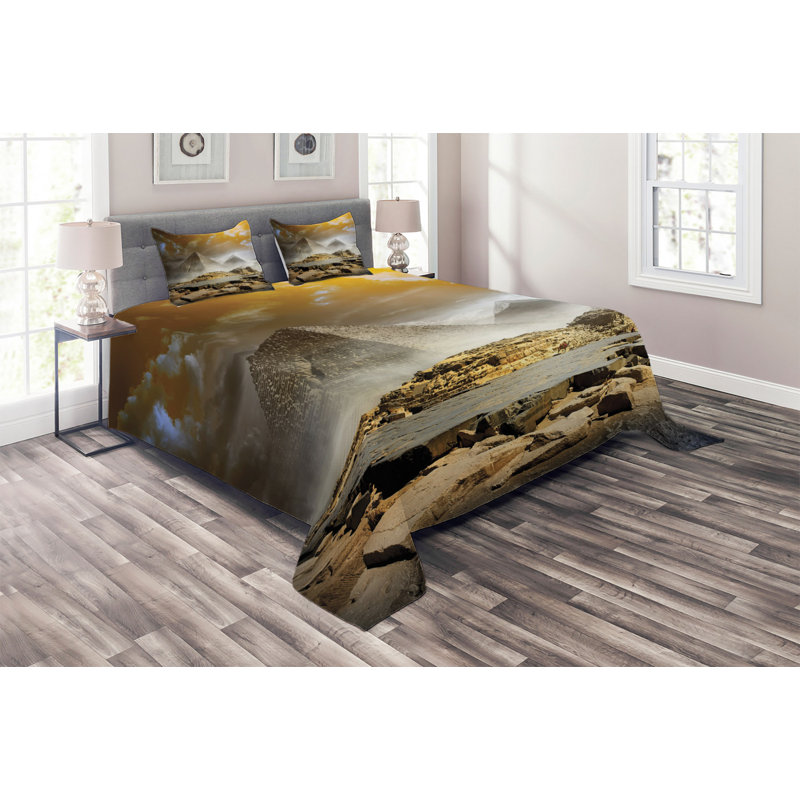 Eclectic Polyester Coverlet