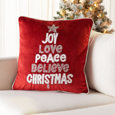 Peace And Joy Pillow