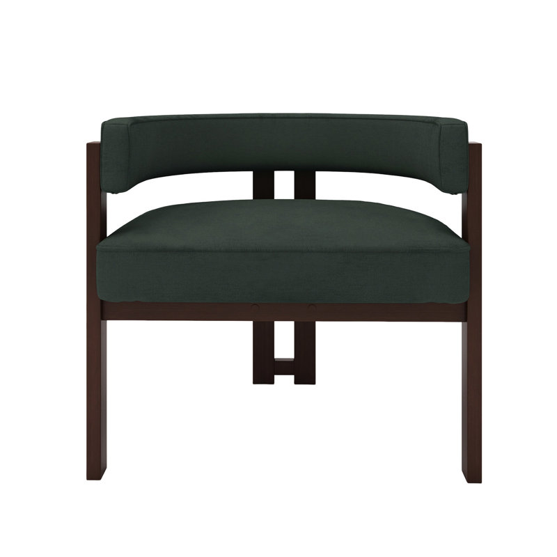 Chaise d'appoint à 3 pieds, sièges spacieux et design élégant pour les espaces de vie (chaise: rembourrée avec 3 pieds. Dossier ouvert. Confortable. Assemblage sans obstacles