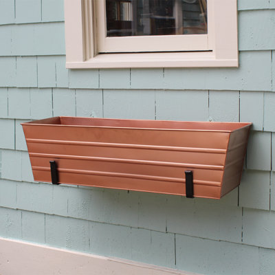 Norela Metal Window Box Planter