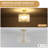 4 - Light Modern Drum Semi Flush Mount With Hammered Glass Strip-1944559619