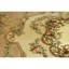 Tapis beige noué à la main de haute qualité
