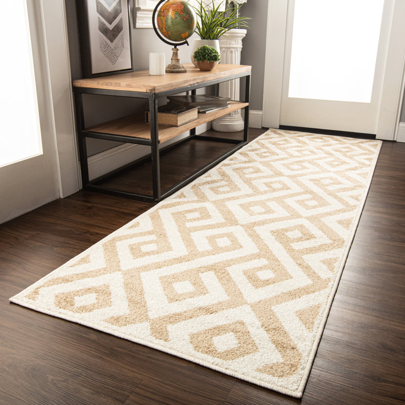 Mattera Geometric Indoor Rug, Runner 2'7" x 8'