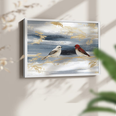 Chirstmas Art-CCLXVII -Framed Print - Restickable