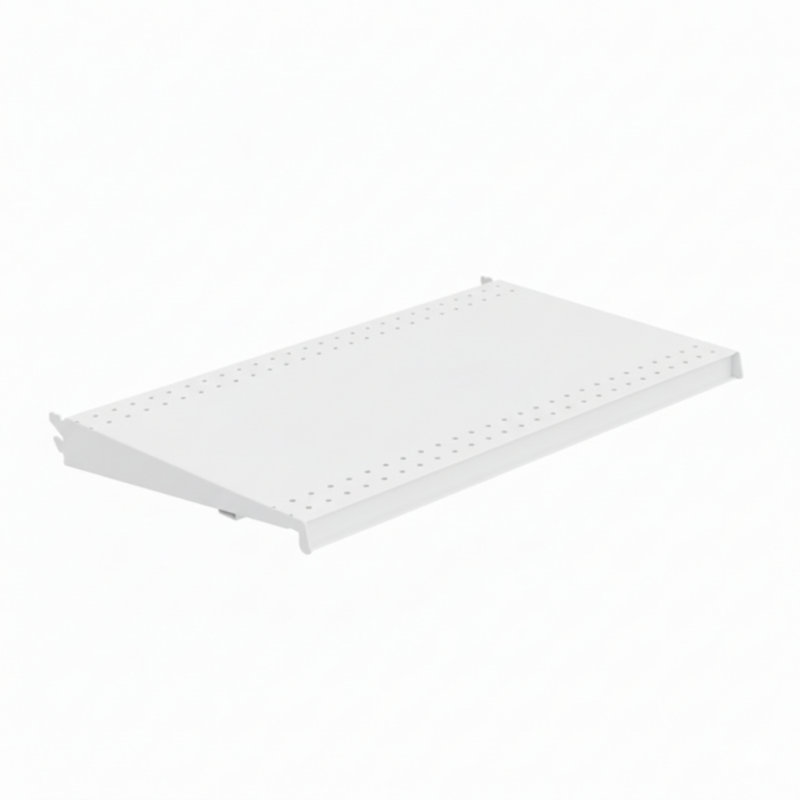 Tablette supérieure Lozier - Tablette de gondole robuste 19 po x 36 po, 19 po x 36 po, Blanc