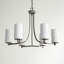 Lustre classique Hettinger 6 - Abat-jour clair-20345594