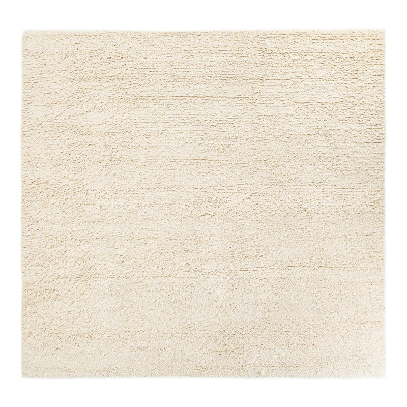Yanaliz Hand Loomed Wool Indoor Rug, Square 10'