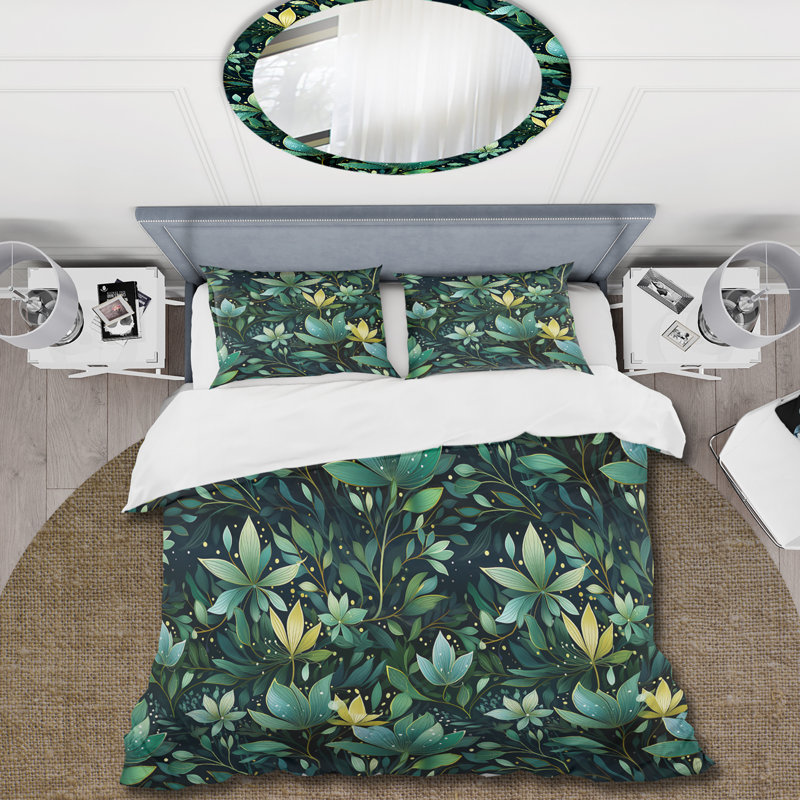 Ensemble de housse de couette Natures Meditation Mediation, Housse de couette pour grand lit et 2 taies décor