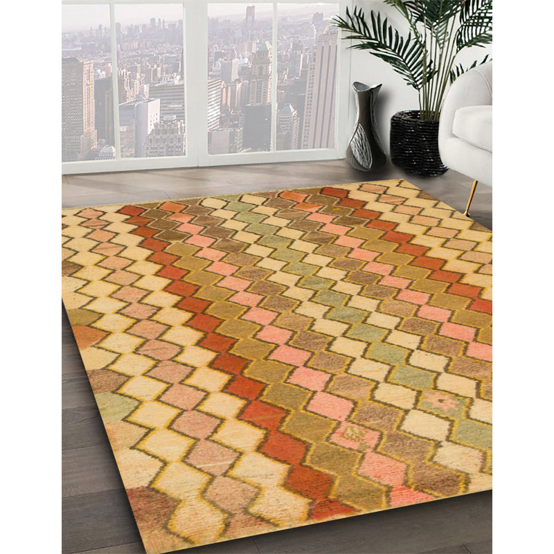 Abstract Indoor Rug, Rectangle 6' x 9'