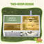 Wooden Tortoise House with Lamp Holder Clear Windows Openable Tops