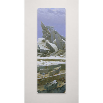 La mer de glace (1823-1824) - Art sur toile haut