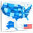 American Territories Map-109221543