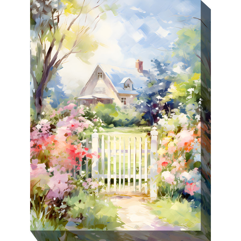 Art sur toile White Gate