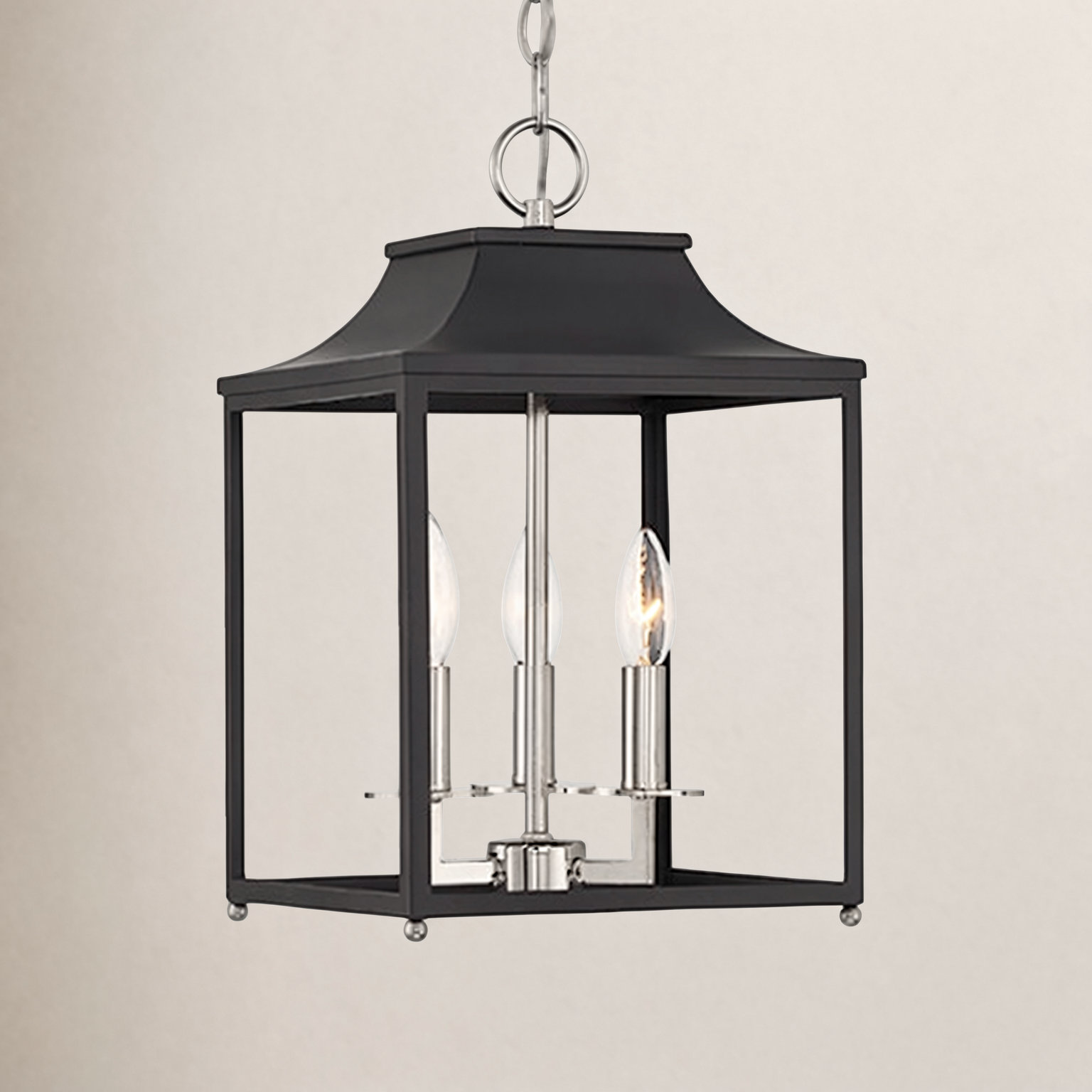 Douro Chandelier, Matte Black, 3