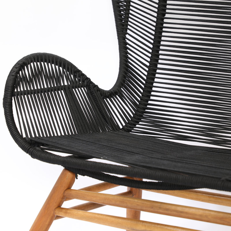 Outdoor Patio Dining Armchair with Cushion