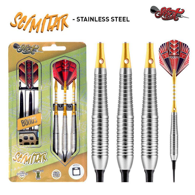 Shot Darts Metal Darts, 18 Gm
