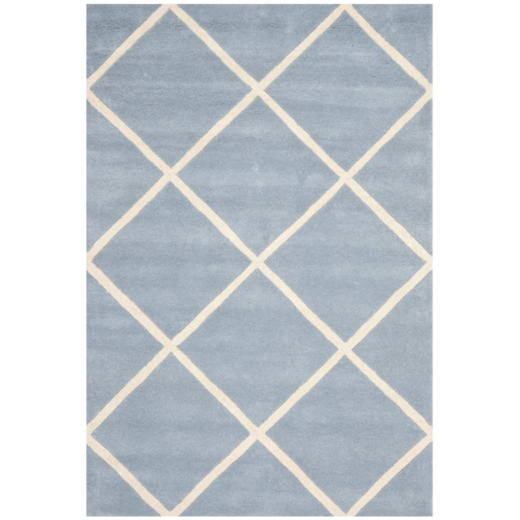 Kemp Geometric Wool Hand Woven Area Rug