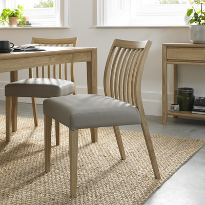 Izzie Upholstered Slat Back Side Chair