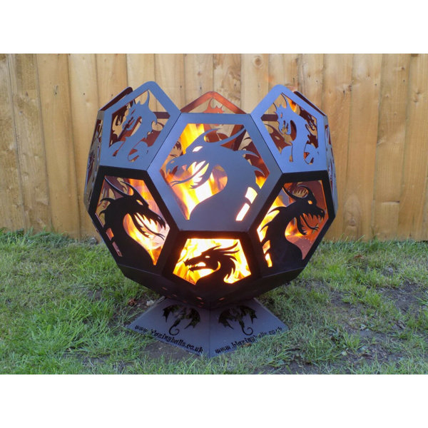 Blazing balls Fire Pits Dragon Themed Blazing Ball Fire Pit | Wayfair.co.uk