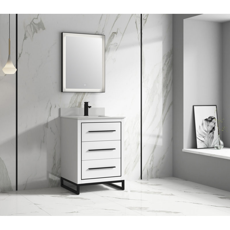 Ensemble de meuble-lavabo simple 24 po Kuku