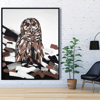 «Tawny Owl», reproduction sur toile